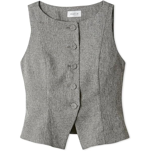 Amazon | [フレイ アイディー] ボックスプリーツジレ FWFJ252053